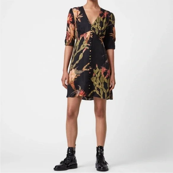 All Saints | Dresses | All Saints Black And Green Puff Sleeve Sundress | Poshmark All Saints | Dresses | All Saints Black And Green Puff Sleeve Sundress | Poshmark